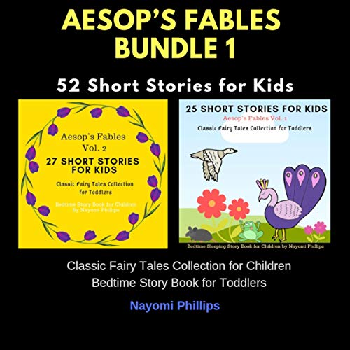 Best! Aesop's Fables Bundle 1: 52 Short Stories for Kids.: Classic Fairy Tales Collection for Children. Be DOC
