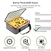 Lifewit Casserole Carrier Lasagna Lugger for Potluck Partes/Picnic (Grey, Large)