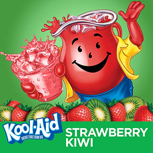 Kool Aid Strawberry Kiwi Drink Mix, Makes 2 Quarts (96 Packets