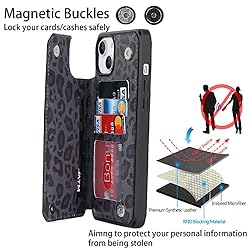 Cavor for iPhone 14 Plus Phone Case Wallet with