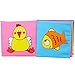 LALABABY Animal Party Cloth Book Early Education Toy for 0-18 Months