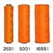 SGT KNOTS #18 Braided Mason Line - Nylon Masonry String, DIY Projects, Crafting, Commercial, Fishing, Gardening and More (250ft, FluorescentOrange)