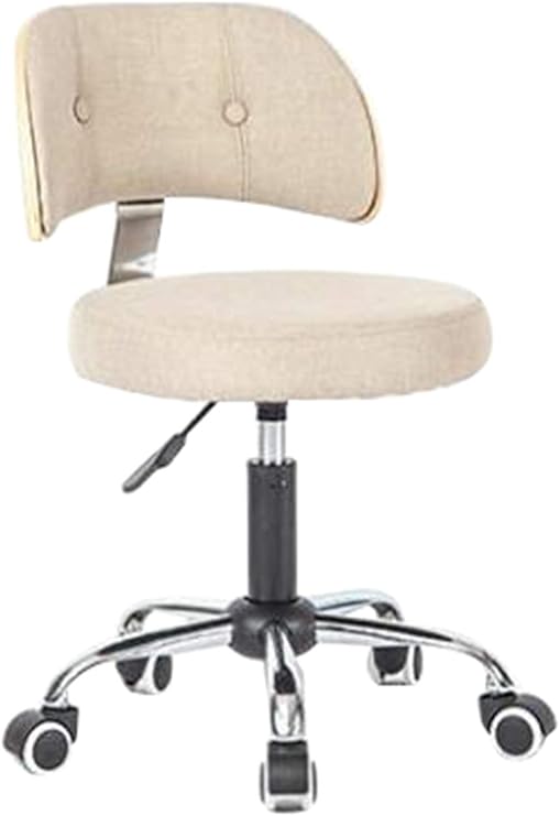 Barhocker mit Fußstütze,Barwirbel Heben Holz Rückenlehnen Stühle Hocker