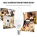 LOHAS 60W Equivalent Candelabra Bulb, Soft White 3000K, Dimmable Candelabra Type for Ceiling Fans, E12 midium Base, 550 Lumens for Dinning Room, Living Room, Kitchen, 6 Pack