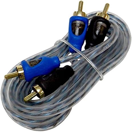 Bass Rockers 3ft Twisted-Pair RCA Audio Cable - CRC3