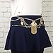 JoJo&Lin Dangle Coin Belly Waist Gold Chain Belt Gypsy Bohemian Dancing Tassel Body Jewelry