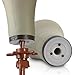 Wig Clamp - Swiveling Wig Head Styling Clamp with Adjustable Rotator - For Salon & Home Use - Brown - by Adolfo Design