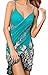 Simplicity Women's Spaghetti Strap Backless Beach Dress/Bikini Wrap, Backless