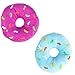 Bottles N Bags Bulk 24 Plush Donuts, Donut Party Supplies Decorations 5