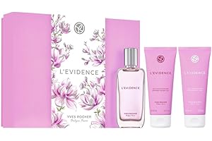 YVES ROCHER L’Evidence Eau de Parfum Gift Set for Women | Made in France | Elegant Floral Chypre Scent with Rose, Jasmine & P