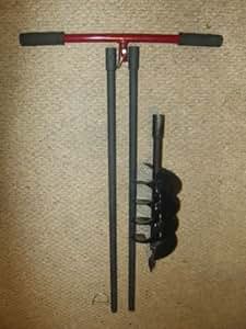 hand auger hole digger drill soil garden diggers gardening