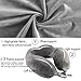 COOY Travel Pillow Comfortable Memory Foam Neck Pillow,Airplane Travel Kit, Airplane Travel Kit for Men and Women