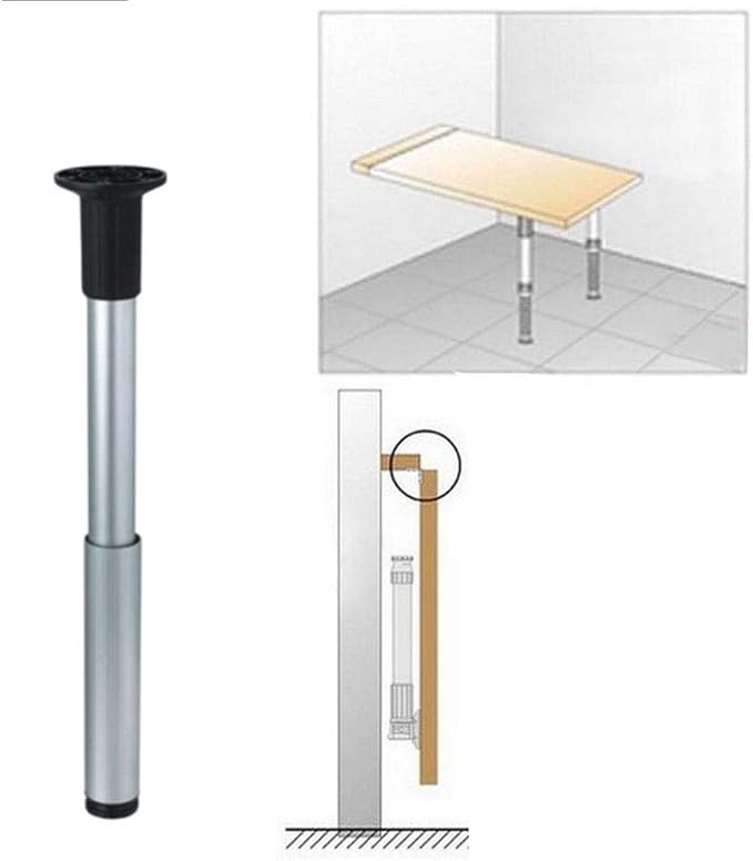 Möbelfüße 50cm/19.7in Edelstahl DIY Möbelfüße Tischbeine