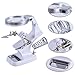 Magnifier Station with LED Light, SoMarkt 3X 4.5X Magnifying Glass with 10 LED Light Multifunctional Helping Hand Magnifier Station For Soldering Assembly Repair Modeling and Hobby, White
