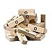BAXBO - Tummple: an Original Wooden Building Block Game (80 Piece Set)
