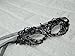 duoduodesign Exquisite High-end Lace Masquerade Mask (Black/Venetian)