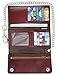 RFID Blocking Men's Tri-fold Vintage Long Style Cowhide Top Grain Leather with Steel Chain card holder Wallet,Snap closure, Made In USA,G-ab339,Antique-brown