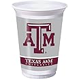 Creative Converting Texas A & M University Plastic Cups, 20 oz-8 pcs, One Size, Multi Color