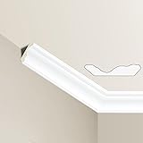 Ceiling Crown Molding Trim, 10 Pack High Impact