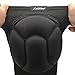 Luwint Volleyball Knee Pads, Sponge Padded Collision Avoidance Knee Sleeve for Youth Adult, Sports, Volleyball, Gardening, Gym, Yoga, Unisex
