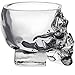 WMSTUDIO Creative Crystal Cup Skull Bottle of Wine Vodka Cocktail Cup Beer Mug Pirates of Glass Item, 1 Pc Transparent