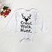 FEITONG Newborn Infant Baby Boy's Print Romper Tops+Long Pants +Hat (6-12 Months) White