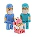 64GB USB 2.0 Flash Drive USB Stick Cartoon Robot Doctor Surgeon Shape Thumb Drives Memory Stick Novelty Character Pendrive Flashdrive (Pink)