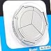 JJC ALC-3S Self-Retaining Auto Open Close Auto Lens Cap For Panasonic Lumix DMC LX3 Leica D-LUX4 Silver