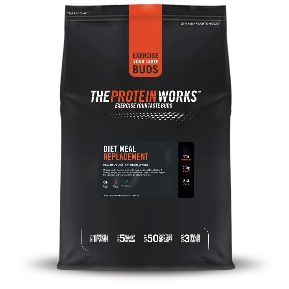 The Protein Works Batido Sustituto de Comida, Sabor Chocolate Suave - 1 kg