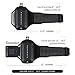 Water Resistant Sports Armband Pouch for iPhone8 Plus, 7 Plus, 6 Plus, Samsung Galaxy Note 8, S8, S9 Plus, Breathable Large Capacity Workout Band, Reflective Velcro+ Free Extender
