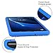 Fintie Silicone Case for Samsung Galaxy Tab A 7.0, [Honey Comb Series] Light Weight [Anti Slip] Shock Proof Cover [Kids Friendly] for Galaxy Tab A 7-inch Tablet 2016 Release (SM-T280/SM-T285), Blue