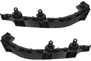 KARPARTS360 For Chrysler 200 Front Bumper Bracket 2011 12 13 2014 Driver and Passenger Side Pair/Set | Plastic | Convertible | CH1042101 + CH1043101 | 68081883AD + 25913645