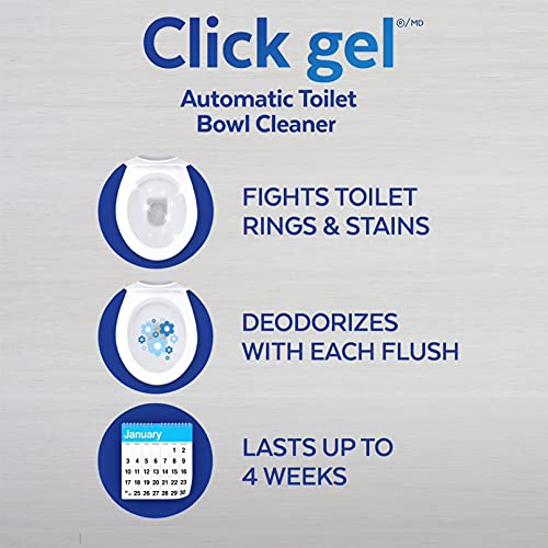 Lysol Click Gel Automatic Toilet Bowl Cleaner, Gel Toilet Bowl Cleaner