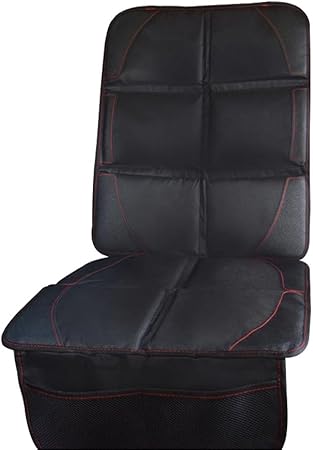 Amazon Co Jp 自動車 シートマットチャイルドシートマット シートカバー 車保護シート 座席保護 オックスフォード生地 防水 滑り止め 取り付け簡単 安全 ブラック 車 バイク