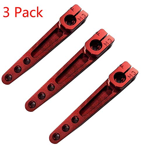 Servo Horn-Half Arm 3 Pack,ZYHOBBY 7075 1.75