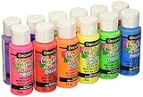 DecoArt Acrylic 2 oz 12 Count Brights Craft Paint Value Pack