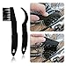 LeBoLike Durable Motorcycle & Bike Chain & Gears Maintenance Cleaning Brush Cleaner Tools - (Red)