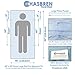 CHASBREN Travel Sheet - 100% Bamboo Travel Bedding for Hotel Stays and Other Travels - Soft Comfortable Roomy Lightweight Sleep Sheet, Sack, Bag, Liner - Pillow Pocket, Zippers, Carry Bag (White)