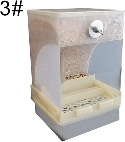 Amazon Com Tedunaxxme Bird Pet Feeder Automatic Food Container