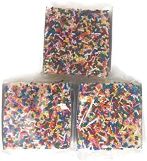 The Crispery Crispycakes Marshmallow Rice Treats (Rainbow Sprinkle)