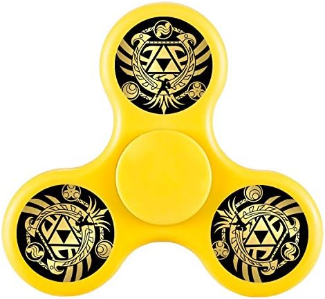 The Legend of Zelda Logo Fidget Spinner Triangle Single Finger Decompression Gyro