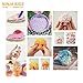 Slime Making Kit Supplies: Including Rainbow Foam Beads, Fishbowl Beads, 12 Glitter pack, Fruit and Flower Slices,Slime CuttingTools, 20 Large Containers, Free Ebook - DIY Slime and Clay decoration