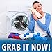 Laundry Dryer Balls - Clothes Will Come Out Soft, Fluffy, Fewer Wrinkles and Less Static Cling. A Natural and Better Alternative to Fabric Softener. Reduce Drying Time and Save on Energy