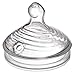 NUK Simply Nautral Glass Baby Bottle, Clear, 8oz 3pk