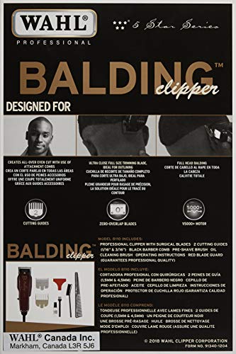 2 Wahl+Professional+Balding+Clipper+8110