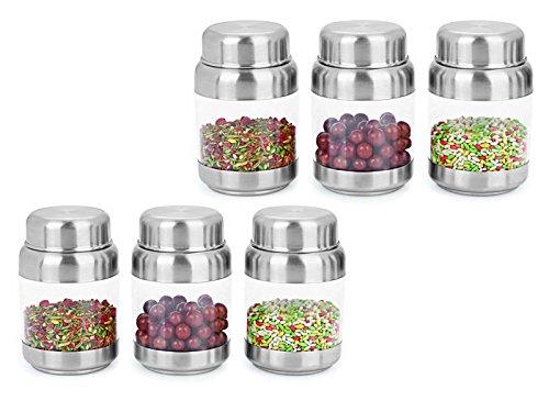 Sizzle Transparent Containers 175 ml Set of 3 Crystal Storage Box S7 Set of 2