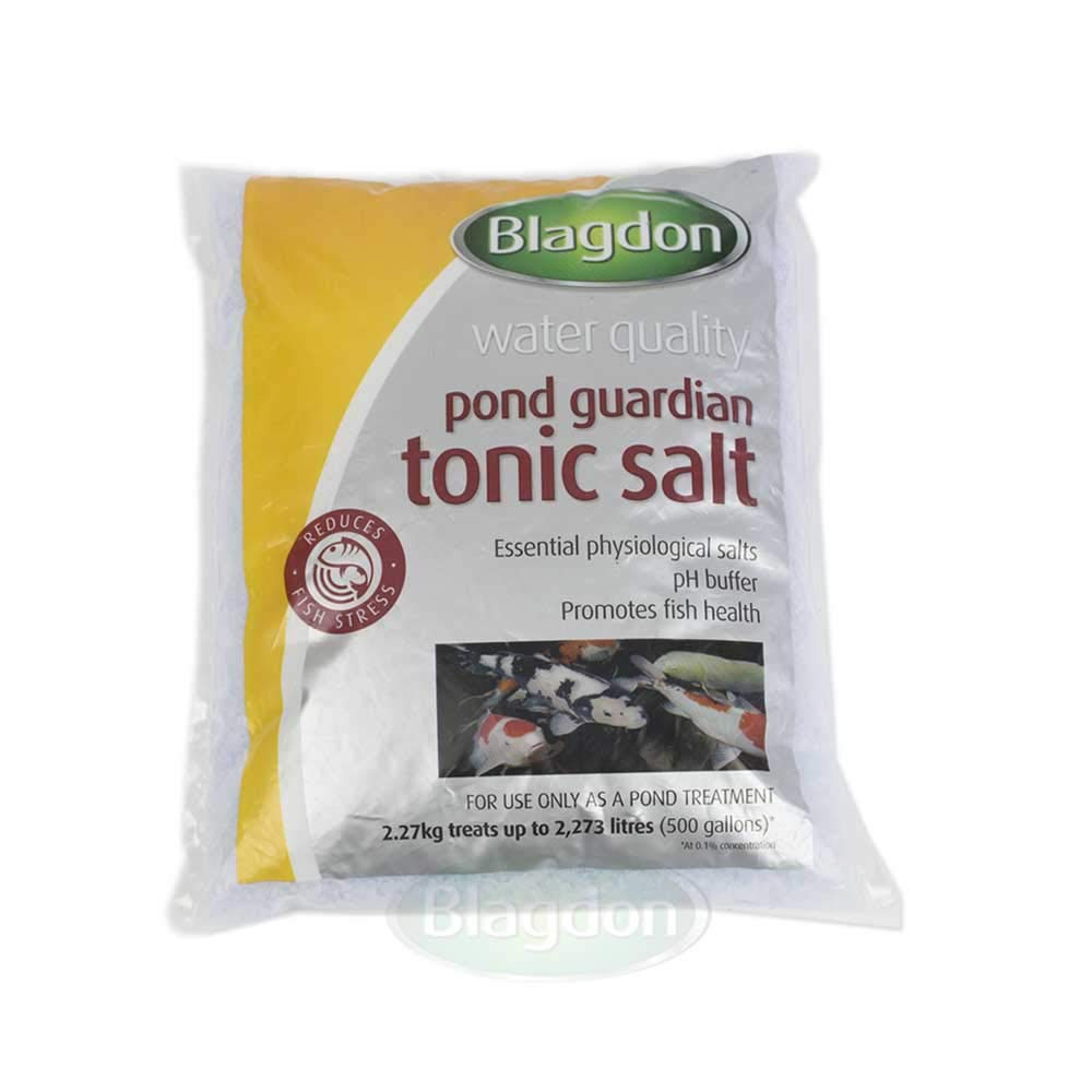Blagdon Guardian Pond Tonic Salt, for Fish Health, Water Quality, General Tonic, pH Buffer, 2.27kg, treats 2,273 litres — image 1