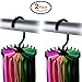 Ysiop 2 Pack Tie Rack Organizer,Upgrade to 5.3