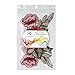 OPount 2 Pieces 7.5 x 4.1 Inch Embroidery Rose Flower Sew On Patch Badge Embroidered Floral Collar Bust Dress Bag Applique