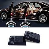 Mazda Wireless Car Door Led Welcome Laser Projector,No Drill Type Logo Light for mazda 2, 3,5,6, CX-5,CX-7,CX-8,M6, MX5,RX7, RX8, A8, CX9, MX6,R3, M2 M3,M5, etc.